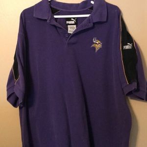 Minnesota Vikings Puma Polo Vintage